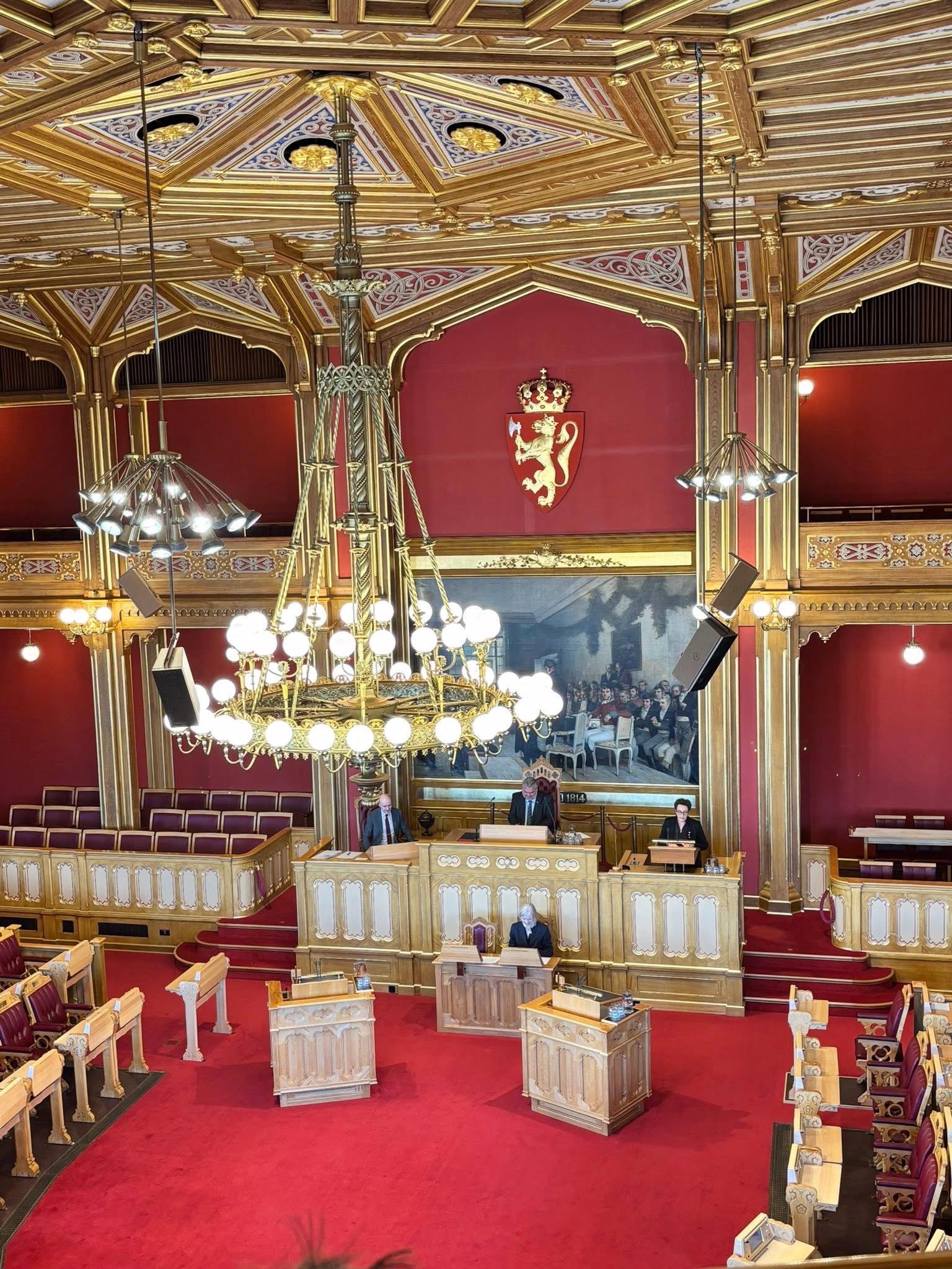 26.03.26 var vi igjen på Stortinget 